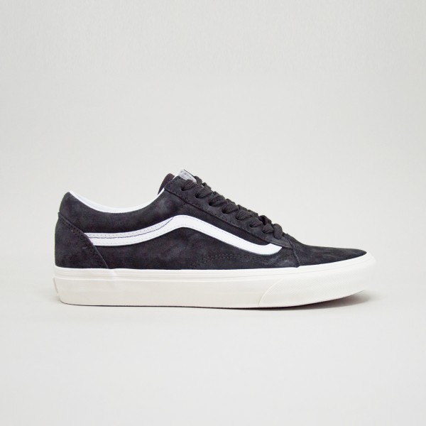 Vans Old Skool Pig Suede Ανδρικο Παπουτσι Μαυρο