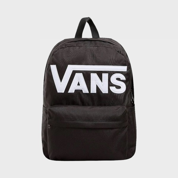 Vans Logo Old Skool Drop V 22 Litres Τσαντα Πλατης Μαυρη