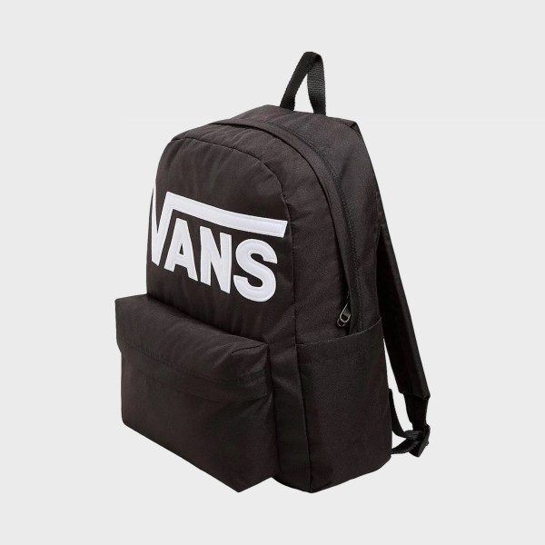 Vans Logo Old Skool Drop V 22 Litres Τσαντα Πλατης Μαυρη