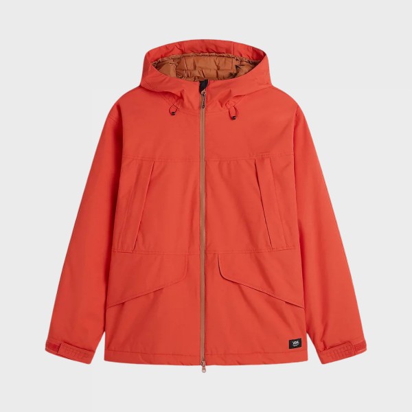 Vans MTE Kane Primaloft Hooded Parka Ανδρικο Μπουφαν Πορτοκαλι