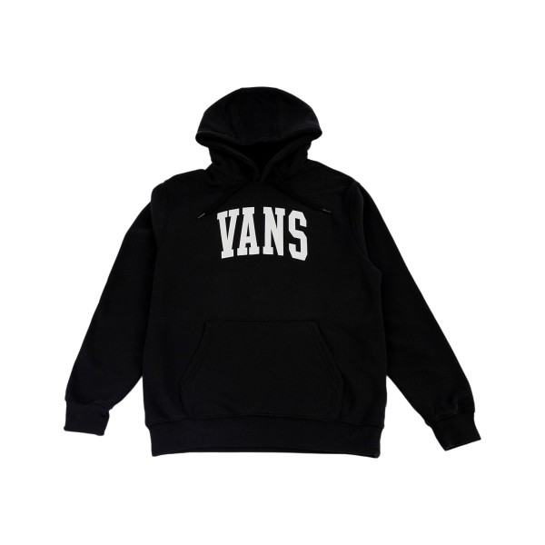 Vans Off The Wall Arched Chest Logo Hooded Ανδρικο Φουτερ Μαυρο