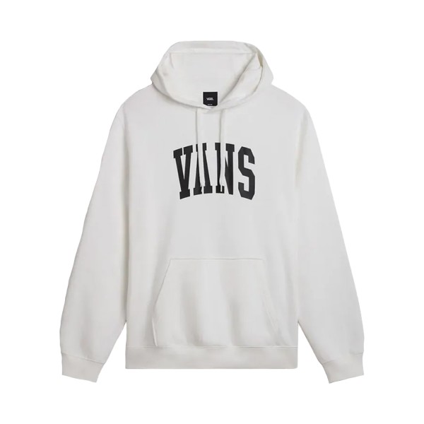 Vans Off The Wall Arched Chest Logo Hooded Ανδρικο Φουτερ Λευκο