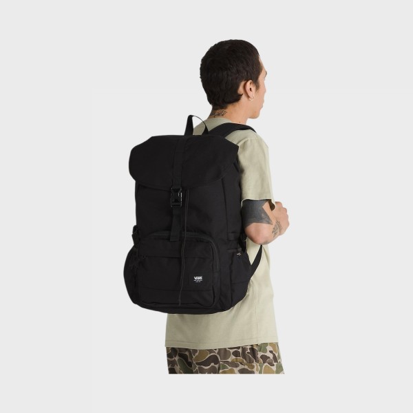 Vans Classic DC Rucksack 33 Λιτρα Ergonomic Unisex Τσαντα Πλατης Μαυρη