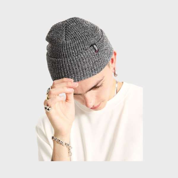 Vans Off The Wall Original Shallow Cuff Unisex Σκουφος Μαυρο - Λευκο