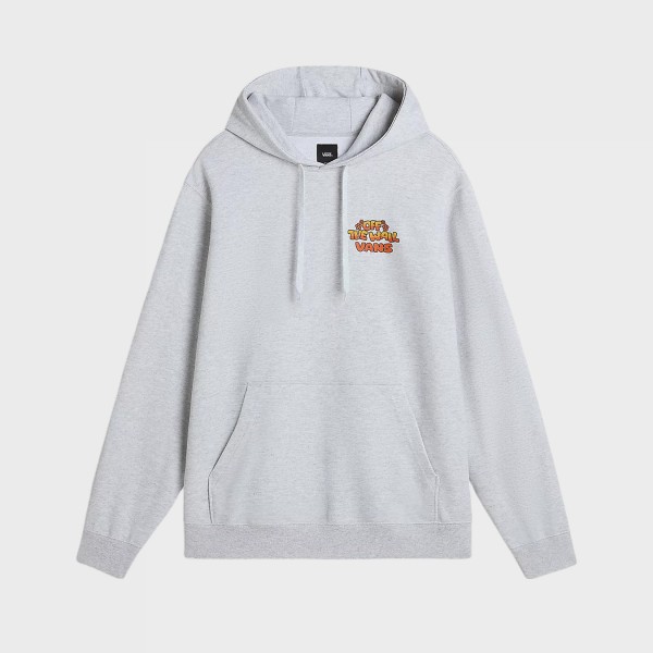 Vans Off The Wall Bouya Graphic Pullover Hooded Ανδρικο Φουτερ Γκρι