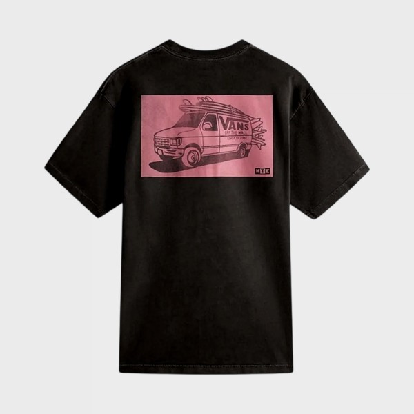 Vans Off The Wall MTE Beachfront Graphic Back Ανδρικη Μπλουζα Μαυρη