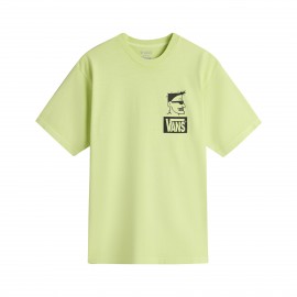 Vans Off The Wall MTE BeachFront Graphic Back Ανδρικη Μπλουζα Πρασινο Lime