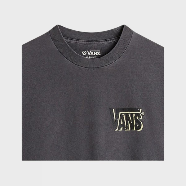 Vans MTE Warp Neck SS Graphic Ανδρικη Μπλουζα Γκρι