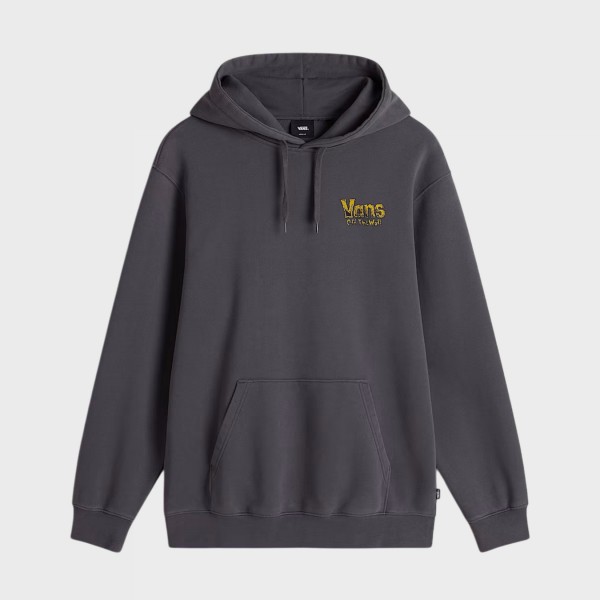 Vans Off The Wall Legacy Graphics Hooded Ανδρικο Φουτερ Γκρι
