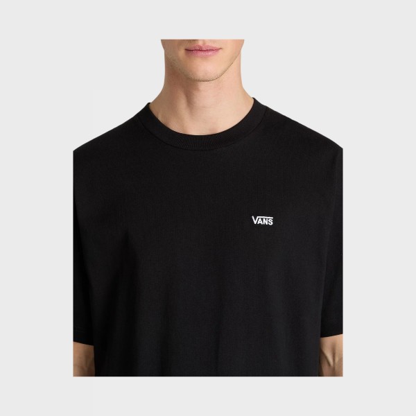 Vans Classic Left Chest Logo II Loose Ανδρικη Μπλουζα Μαυρη