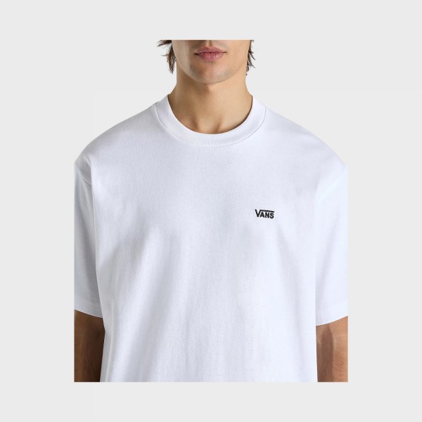 Vans Classic Left Chest Logo II Loose Ανδρικη Μπλουζα Λευκη