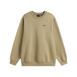 Vans Style 76 II Logo Loose Fit Ανδρικη Φουτερ Καφε