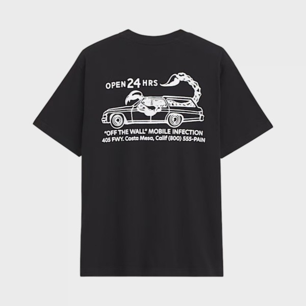 Vans Sting Wagon Graphic Back Ανδρικη Μπλουζα Μαυρη