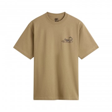 Vans Sting Wagon Graphic Back Ανδρικη Μπλουζα Καφε