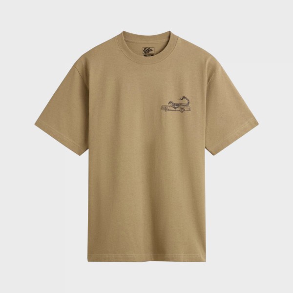 Vans Sting Wagon Graphic Back Ανδρικη Μπλουζα Καφε