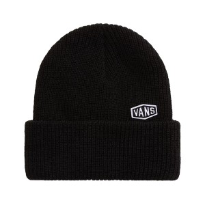 Vans Hex Patch Cuff Unisex Σκουφος Μαυρος