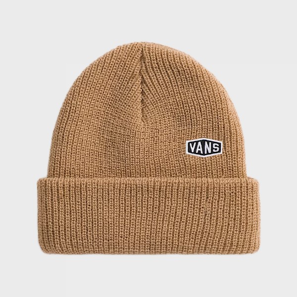 Vans Hex Patch Cuff Unisex Σκουφος Μπεζ