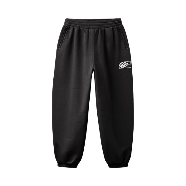 Vans Blocked Box Loose Fit Ανδρικο Παντελονι Φορμας Μαυρο