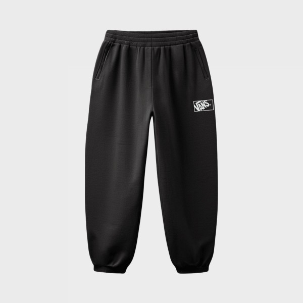 Vans Blocked Box Loose Fit Ανδρικο Παντελονι Φορμας Μαυρο