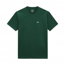 Vans Off The Wall Left Chest Logo Ανδρικη Μπλουζα Πρασινη