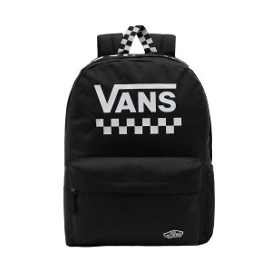 Vans Street Sport Realm Checkboard 22 Litres Unisex Τσαντα Μαυρη