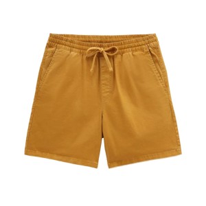 Vans Range Salt Wash Relaxed Elastic Ανδρικη Βερμουδα Κιτρινη