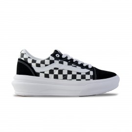 Vans Old Skool Overt CC Checkeboard Ανδρικο Παπουτσι Μαυρο