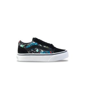 Vans Old Skool Glow In The Dark Παιδικα Παπουτσια Μαυρα - Πολυχρωμα