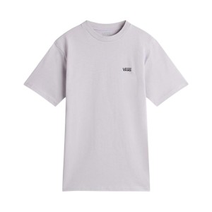 Vans Off The Wall Left Chest Logo Long Fit Γυναικεια Μπλουζα Λιλα