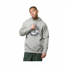 Vans Circled Checker Hooded Ανδρικη Φουτερ Γκρι