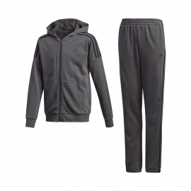 Adidas Performance Cotton Track Suit Παιδικο Σετ Γκρι