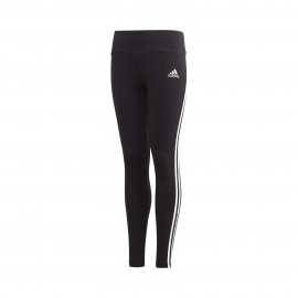 Adidas Lifestyle 3 Stripes Cotton Εφηβικο Κολαν Μαυρο