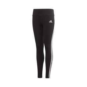 Adidas Lifestyle 3 Stripes Cotton Εφηβικο Κολαν Μαυρο