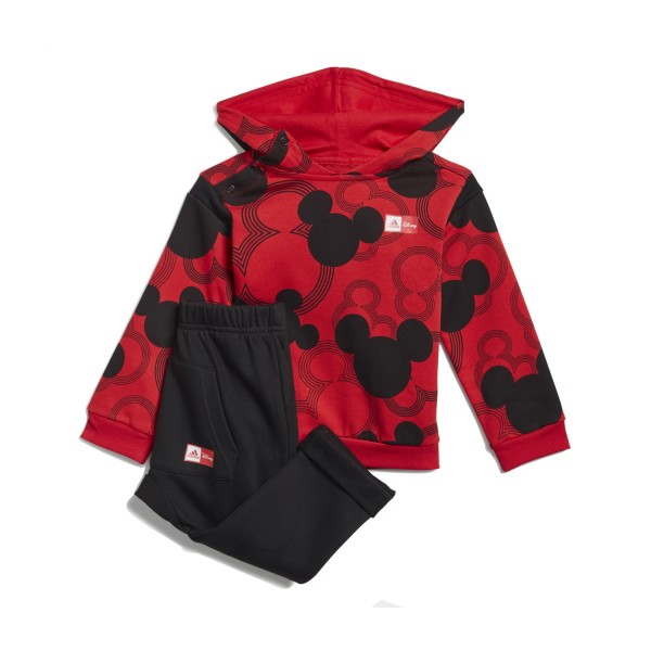 Adidas Mickey Mouse Jogger Set Κοκκινο - Μαυρο