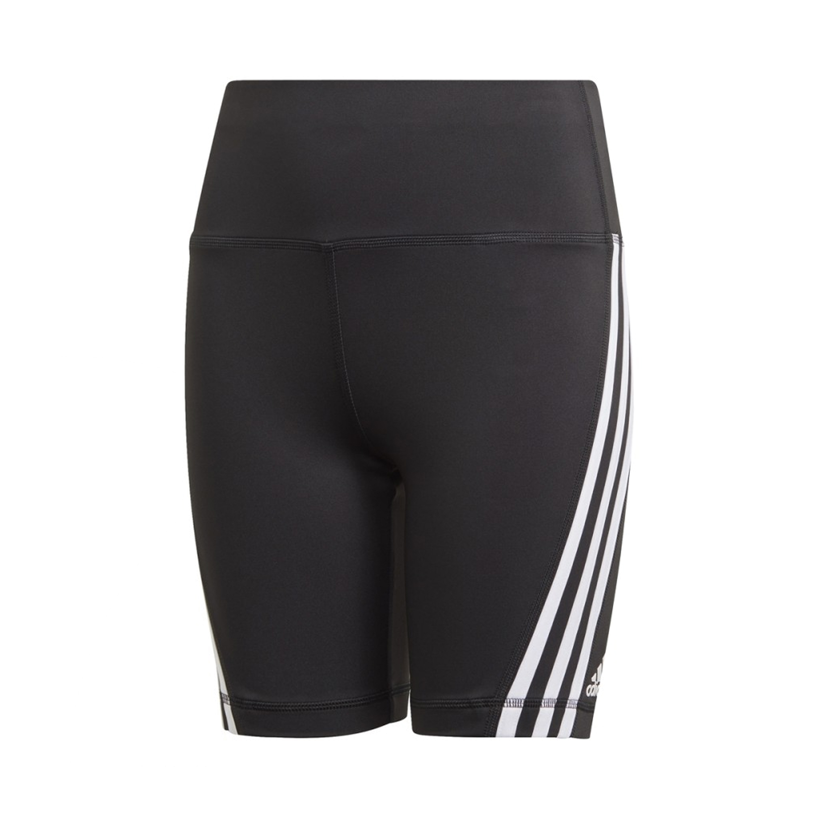 Adidas Believe This 3-Stripes Short Tights Μαυρο