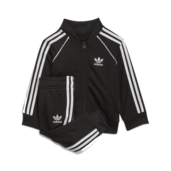 Adidas Originals Adicolor Superstar Track Suit Inf Μαυρο