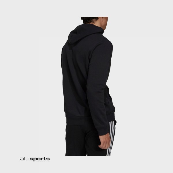 Adidas Essentials Fleece Ανδρικο Φουτερ Μαυρο