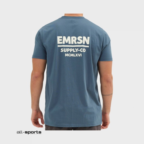 Emerson T-Shirt Πετρολ