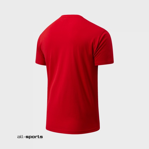 New Balance Athletics Podium T-Shirt Κοκκινο