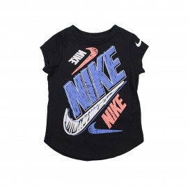 Nike Bold Scribble Tee Μαυρο