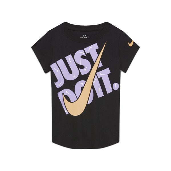 Nike Sportswear Just Do It Kid's Tee Μαυρο