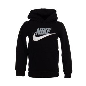 Nike Sportswear Club Swoosh Crew Παιδικο Φουτερ Μαυρο