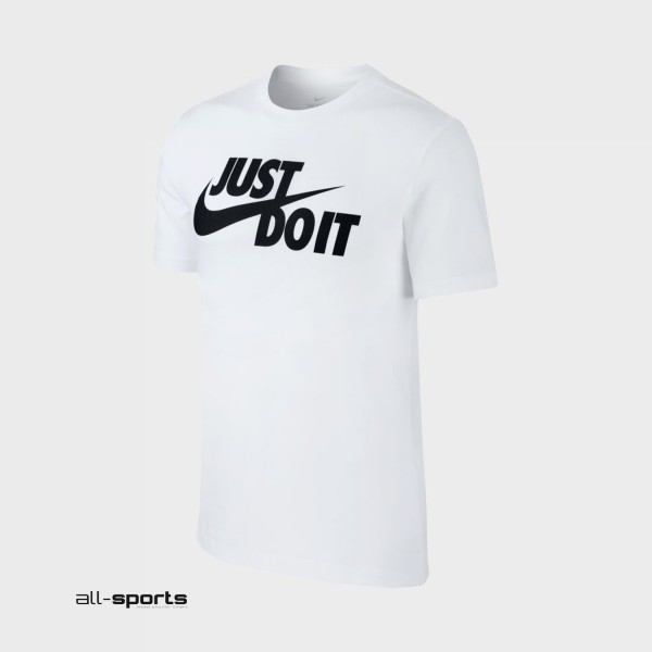 Nike Sportswear Just Do It Tee Λευκο - Μαυρο