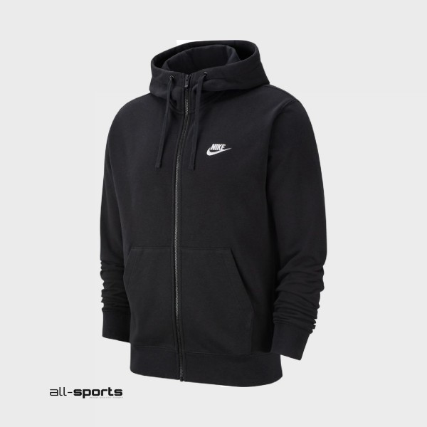 Nike Sportswear Club Fleece Μαυρο