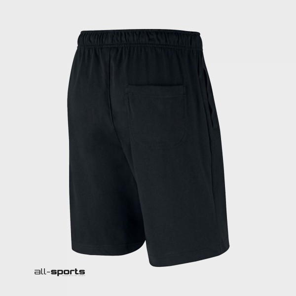 Nike Sportswear Club Fleece Ανδρικη Βερμουδα Μαυρη