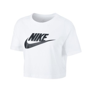 Nike Sportswear Essential Crop Top Λευκο