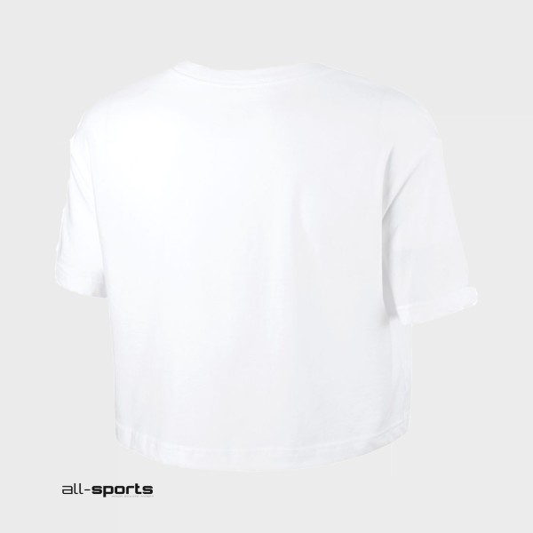 Nike Sportswear Essential Crop Top Λευκο