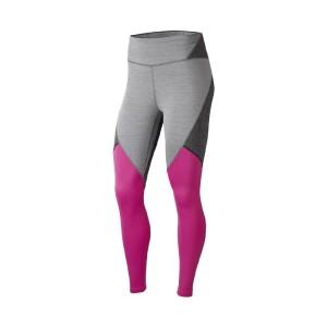 Nike Sportswear One Novelty 7/8 Γυναικειο Κολαν Γκρι - Ροζ