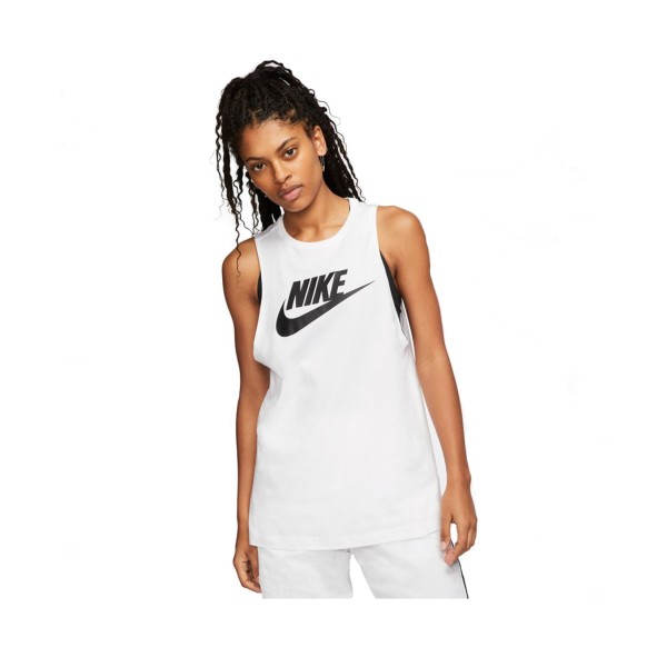Nike Sportswear Muscle Tank Λευκο