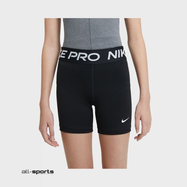 Nike Sportswear Pro Dri Fit Παιδικο Σορτσακι Μαυρο